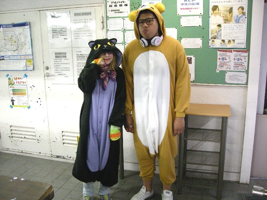KCP students "channeling" their costumes