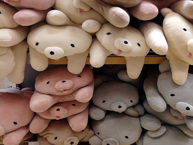 Cute bear stuffed toys