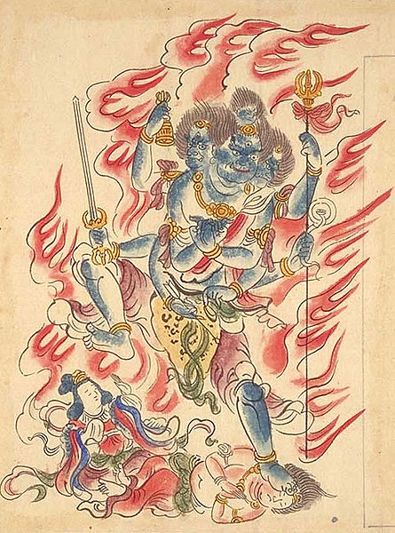 Gozanze Myō-ō.