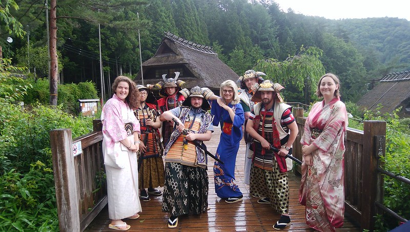KCP students on an excursion in Japan.